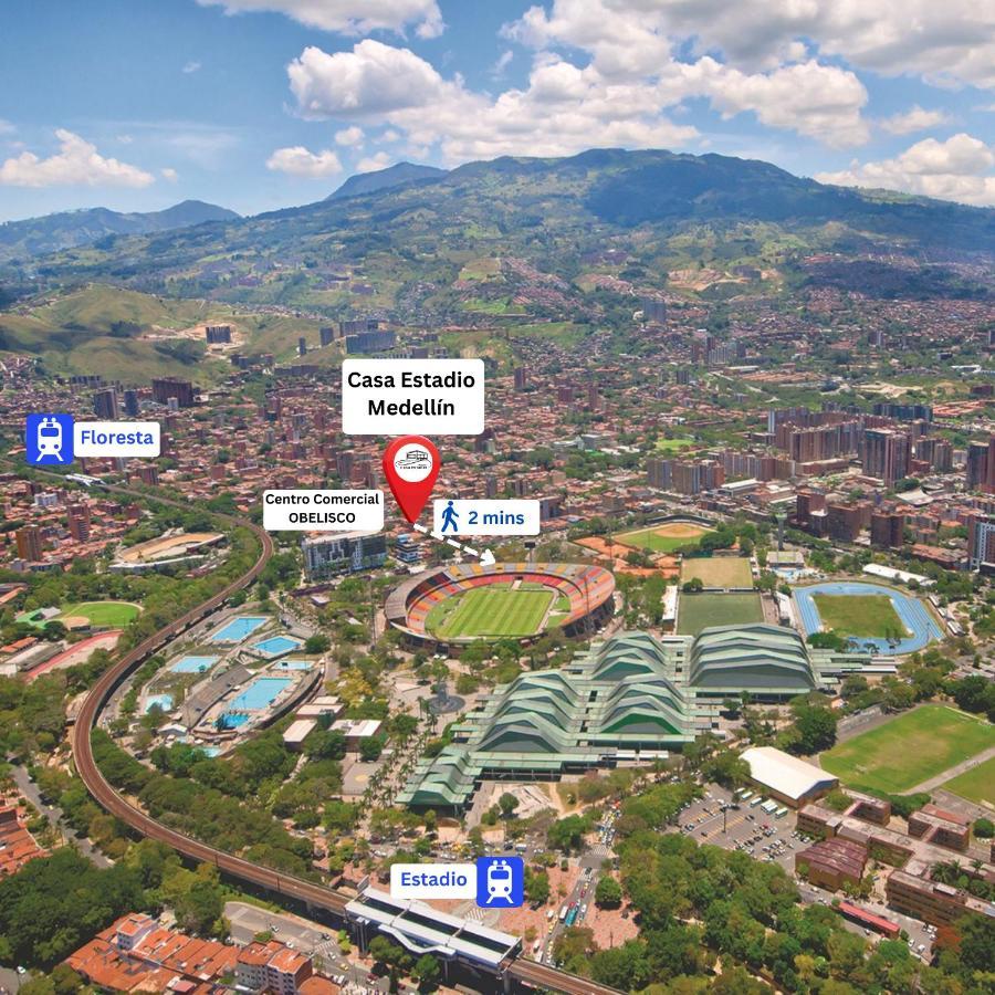 Casa Estadio Medellin ! Apartamentos Renovados En Excelente Ubicacion Laureles Estadio Exterior foto